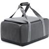 YUYTE Borsa per Set di Utensili da Cucina da Campeggio, Borsa da Campeggio con Divisori Mobili per Campeggiatori e Viaggiatori con Zaino e Sacco a Pelo, per Viaggi Picnic