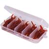 Generic Escche da Pesca, Silicone 150 Pezzi per Esca Artificiale | Design realistico, leggero, ideale per acqua dolce, usi versatili, cattura vari pesci