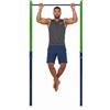 GYMAX Sbarra Trazioni, Barra per Trazioni | Parallele Ginnastica con Altezza Regolabile su 5 Livelli e 2 Ancoraggi, per Esterno per Bambini e Adulti, Portata 110 kg