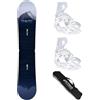 AIRTRACKS Day&Night Lady Rocker 154 - Set da snowboard da donna, modello Master W L