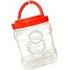 Wiffe Compacts - Secchio per pesci, leggero con manico in corda sicura, facile da trasportare, acquario portatile con coperchio
