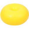 Toyvian Sfera da Pilates in Pvc Gialla per Esercizi di Fisioterapia e Miglioramento Postura, Pallina Fitness Portatile per Allenamenti Quotidiani Pilates e Yoga