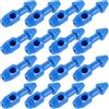 PRETYZOOM 12 Pezzi Inserti per Blu, Accessorio Plastico per Pesca Subacquea