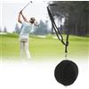 Karlak Palla Gonfiabile Intelligente da in PVC con Corda di Fissaggio per la Correzione della Distanza del Braccio e il Miglioramento dello Swing, Dimensioni 15 Cm/5,9 Pollici, Accessorio di