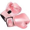 Yardwe Guanti da Boxe per Rosa in PU e Spugna per Sparring | Ventilazione del Sudore, Antiscivolo, Facili da Indossare e Togliere, per Allenamenti Fitness e Thai