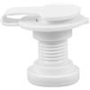 NUOBESTY Tappo di Scarico in Plastica Bianca per Raffrescatore da Campeggio Guarnizione Antigoccia e Albero da 1 a 1,5 Pollici per Avventure All'aperto