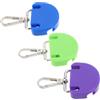 BESPORTBLE 3 Pezzi Morsetto di Fissaggio per Attrezzatura da Kayak, Plastico, Aggancio Rapido a Moschettone, per Corda Elastica e Attrezzatura di Coperta, per Escursioni Acquatiche