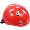VICASKY Casco Bici Bimbo Regolabile Rosso in Plastica per Monopattino | Ventilazione Prese D'aria Superiori, Cinghie Regolabili, Comodo per Sport All'aperto, Età Prescolare