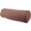 Toyvian Cuscino Yoga Cilindrico in Cotone Lino, Supporto Comfort per Pratica | Colore Coffee, Imbottitura in Pearl Cotton, Forma Semplice e Versatile