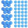 Generic Pezzi Palline Senza Cuciture da Ping Pong Colorate Opache 50 40 Mm | Pp, Rimbalzo Costante e Presa Sicura, Uso per Giochi Indoor e Feste, Facili da Riconoscere