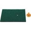 OEBUAFI Hitting Mat Soft Flocking Practice Pad with TEE for Indoor