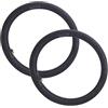 Generic Camera d'aria in Gomma Butilica con Valvola di Piegatura 14X2.125 Pollici 2 Pezzi per Bici da Strada, Mountain Bike e Bici Pieghevole Controllo Ad Alta Pressione, Assorbimento degli Urti e