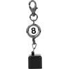 WGFOIP Portagessetto per Stecche da Biliardo Retrattile 50 Cm in Metallo