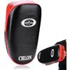 Dioche Scudo per i colpi di calcio, scudo regolabile per l'allenamento della Muay Thai Boxing Kicking Curve Pad Hand Feet Target Punching Shield(Rosso)