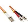 Intellinet Cavo Fibra Ottica SC/LC 62,5/125 Multimodale 5 m OM1