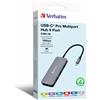 Verbatim Hub multiporta Verbatim USB-C Pro 9 CMH-9 5V 1.5A [32152]