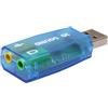 Gembird Scheda audio esterna Gembird SC-USB-02 Virtus Blu [KKGEMZ000000002]