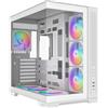Case Sama V52 ARGB Midi Tower ATX/Micro-ATX/Mini-ITX Bianco [V52-WHADA7X1-GL]