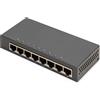 Digitus Switch Digitus non gestito 8 porte 10-100-1000Mbps Nero [DN-80066-1]
