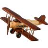 Decorazione Aeroplano Vintage, Ornamento Biplano In Legno Per Camere Da Letto,