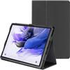 Hama Custodia per Samsung Galaxy Tab S7 FE/S7+/S8+ 31,5 cm 12,4 pollici (custodia apribile per tablet Samsung Galaxy Tab S7 FE/S7+/S8+ cover magnetica) nero