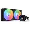 NZXT Kraken Elite 280 RGB - Dissipatore CPU AIO 280mm, LCD - Nero | AIO RGB 280mm premium con LCD personalizzabile da 2.36 pollici e ventole RGB Core. Raffreddamento top, controllo CAM.