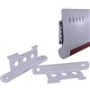 Xebtec Supporto da parete Fritzbox 7690, 7590 AX, 7530, 7510, 6660, 6890, 6850, 5530 - Fritz Box - bianco - 2 pezzi - salvaspazio e stabile - Made in Germany | Xebtec