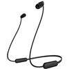 Sony Wi-C200 - Cuffie Wireless In-Ear, Compatibile con Google Assistant E Siri, Batteria Fino a 15 Ore, Bluetooth, Nero