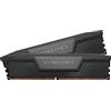 CORSAIR VENGEANCE DDR5 32GB (2 x 16GB) Fino a 6400MHz INTEL RAM | Memoria Per Computer Desktop, Compatibile con Intel XMP 3.0, CL32, Nero, CMK32GX5M2B6400C32