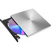 ASUS ZenDrive U8M, Masterizzatore Esterno Ultra Slim 8x, Argento | Supporto M-Disc, USB Type-C, Compatibile con Windows e Mac Os, Scrittura dei Dischi Semplificata, Drag and Burn