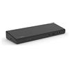 Belkin Docking station DisplayLink per tre display, hub USB con 3 porte HDMI, 2 porte DisplayPort, risoluzione 4K, 85 W Power Delivery, Gigabit Ethernet, audio da 3,5 mm, 1 porta USBC e 5 porte USB-A