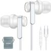 AESIGN Cuffie USB C con Microfono Cuffie Type C per Samsung S25 S24 S23 Ultra FE A35 A36 A16 A56 A55 A54 Hi-Fi Auricolari Tipo C In-Ear con Filo Auricolari USB C per iPhone 16 15 Pro Max,iPad Pro,Xiaomi