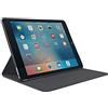 Logitech HINGE 24,6 cm (9.7) Custodia a libro Nero - Custodie per tablet (Folio, Apple, iPad Pro 9.7, 24,6 cm (9.7), 337 g, Nero)
