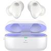 LG Electronics TONE Free T90S Auricolari Bluetooth In-Ear con Dolby Atmos, tecnologia MERIDIAN, cancellazione attiva del rumore (ANC) e igienizzazione UVnano+, Bianco, TONE-T90S.AEUSLWH