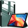 TXWLLIU Custodia per iPad Air 11 Pollici M3/M2 (7a/6a Generazione, 2025/2024) e iPad Air 5a/4a Generazione (2022/2020) 10,9 Pollici, Custodia Protettiva a Tre Ante, Verde Notte Scuro