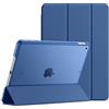 JETech Custodia per iPad 6ª/5ª Gen 9,7 (2018/2017), Navy | Cover Retro Traslucido Sottile, Supporto Tri-Pieghevole, Auto Svegliati/Sonno, Antiurto