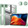 TXWLLIU Custodia per iPad Pro 11 Pollici 2022/2021/2020/2018, Air 11 Pollici M3/M2 2025/2024, iPad Air 5./4a generazione 2022/2020 10.9 Pollici Custodia Ultra Sottile Leggera Auto Sleep/Wake, Verde