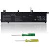 OPAHUTER C31N1843 S532FA-DH55 Laptop Batteria per ASUS Vivobook S15 S532FA S532FL X432FA X432FL X432FLC X532FL X532FLC X532FA S432FA-EB008T Series VivoBook S14 S432FA S432FL 11.55V 42Wh