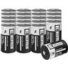 EEMB Confezione da 20 batterie al litio ER14250 1/2AA 3,6 V, non ricaricabili, a lunga durata, per automazione domestica, allarmi e altro