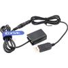 Eonvic 5V USB AC-PW20 + NP-FW50, NP FW50, finta batteria per Sony NEX 3, NEX 5, 7, SLT-A33, A55, SLT-A35, A7, A7K, A7M2, A7M2K, A7R, A7RII, A7RM2, A7S A7SII