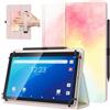 TiMOVO Custodia Universale per Tablet Android 10,1 con Anello per Penna | Arcobaleno, Tutti i Tablet Touchscreen da 9,6-11 Pollici, Cover Leggera e Pieghevole in Piedi, Cinghia a Mano