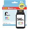Penguin 545XL Cartucce per CL-546 XL Canon TR4550 TS3350 MG2455 Colore | Compatibile con Canon TS3100 TS3122 TS6140 MG2400 MG2440 MG3050 TR4540 TR4640 TR4650 MX490 iP2855 PG-545XL CL-546XL Cartuccia