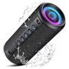 dotn Cassa Bluetooth Portatile 30W, Potente Altoparlante Bluetooth, Doppio Basso Driver, 30 Ore di Autonomia, TWS Accoppiamento, RGB, IPX7 Impermeabile, AUX, TF,USB,Ideale Attività All'aperto/Feste/Viaggi