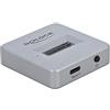 DeLOCK - Docking station per SSD M.2 NVMe PCIe con USB Type-C, Grigio