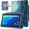 TiMOVO Custodia Universale per Tablet Android 10,1 Pollici, Doratura | Anello per Penna, Cover Leggera e Pieghevole in Piedi, Cinghia a Mano, Tutti i Tablet Touchscreen da 9,6-11 Pollici