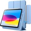 JETech Custodia Magnetica per iPad (A16) 11ª/10ª Gen, Blu | Per 2025/2022 Modello, Cover Design Smart Sottile, Auto Svegliati/Sonno, Protezione Leggera