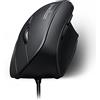Perixx PERIMICE-515, Ergonomico mouse verticale - con cavo - 1600 dpi - mano destra - Natural Ergonomic design verticale