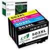 Greenjob 503XL Compatibili per Epson 503 XL Multipack per Expression Home XP-5200 XP-5205 XP5200 XP5205, Workforce WF-2960 WF-2965 WF2960 WF2965 WF-2960DWF WF-2965DWF (4 Pezzi)