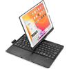 Kaidisen tastiera girevole a 360° per iPad 9a/8a/7a generazione da 10,2, Air 3a generazione, Pro da 10,5, con touchpad, retroilluminazione a 7 colori, tastiera pieghevole