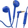 LUDOS ZENITH Auricolari In-Ear Cuffie, Cuffiette con Filo e Microfono, 2 Anni di Garanzia, Cuffie Isolamento Acustico, Cuffiette Cellulare, Jack 3,5 mm per iPhone, Apple, Samsung, Huawei - Blu